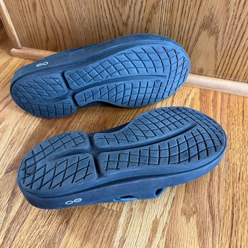 OOFOS Ooriginal Flip Flop Black‎ Size 10 Comfy